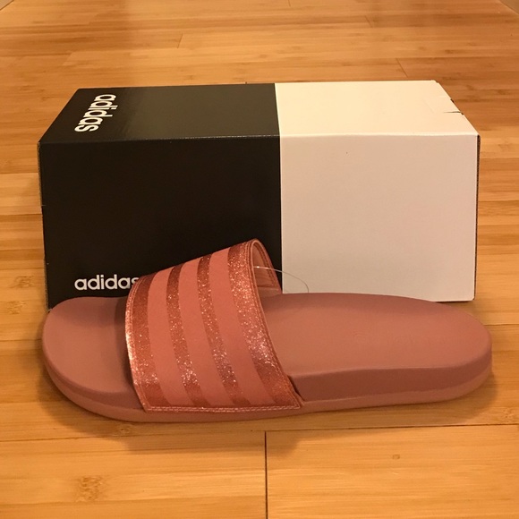 Adidas Women’s Adilette Comfort Slides - Picture 6 of 7